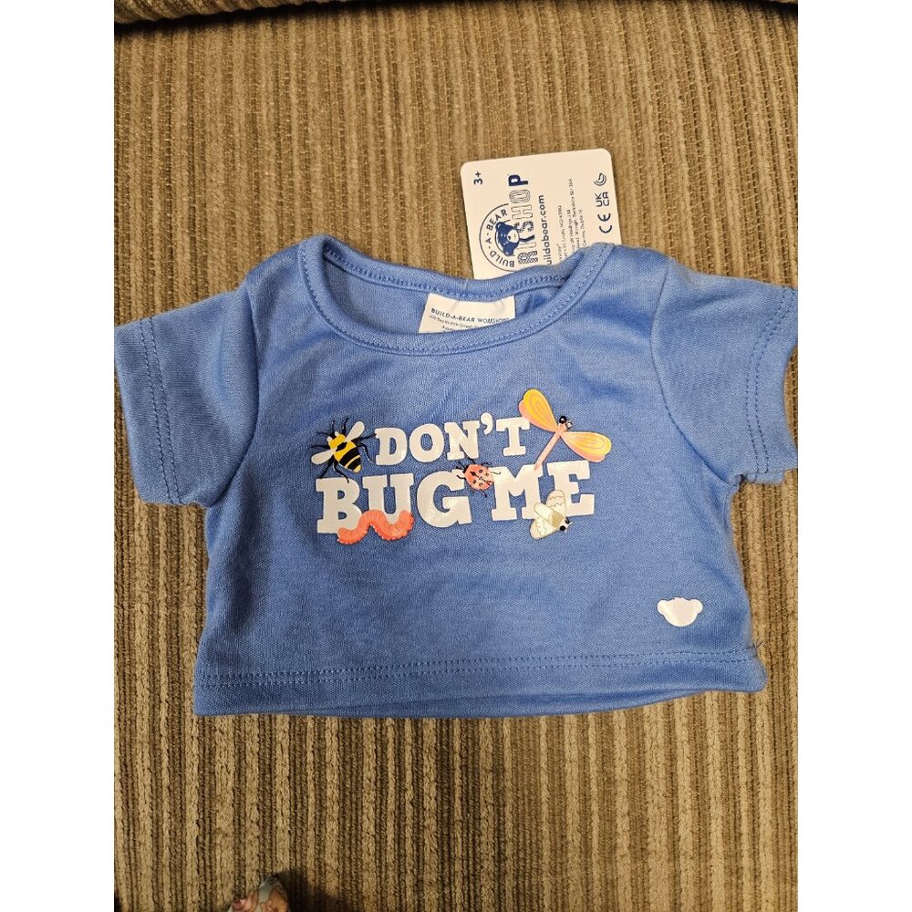 Build A Bear Don't Bug Me shirt NWT